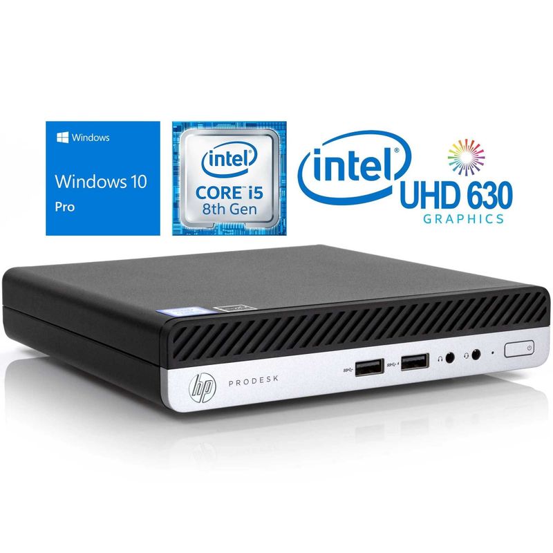 HP PRODESK 400 G4 DM Intel Core i5-8500T озу8гб 250 ssd