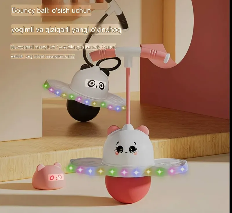 Bolalar sakrash uchun bo’y ostiruvchi oyinchoqlar