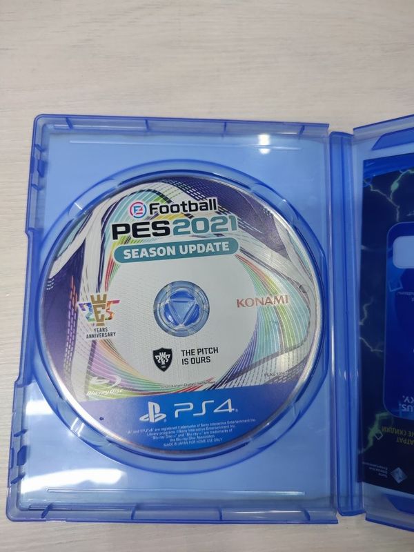 PES 21 PS4 disk b/u