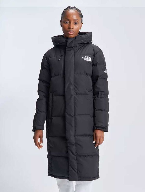 Длинный Натуральный Пуховик The North Face Unisex Доставка