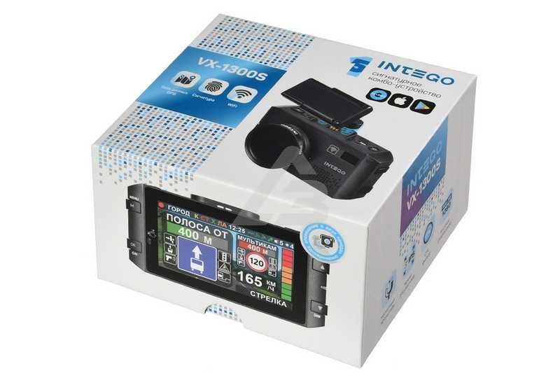 Видеорегистратор + Антирадар INTEGO VX-1300S 4K Видеорегистратор + Антирадар INTEGO VX-1300S 4K
