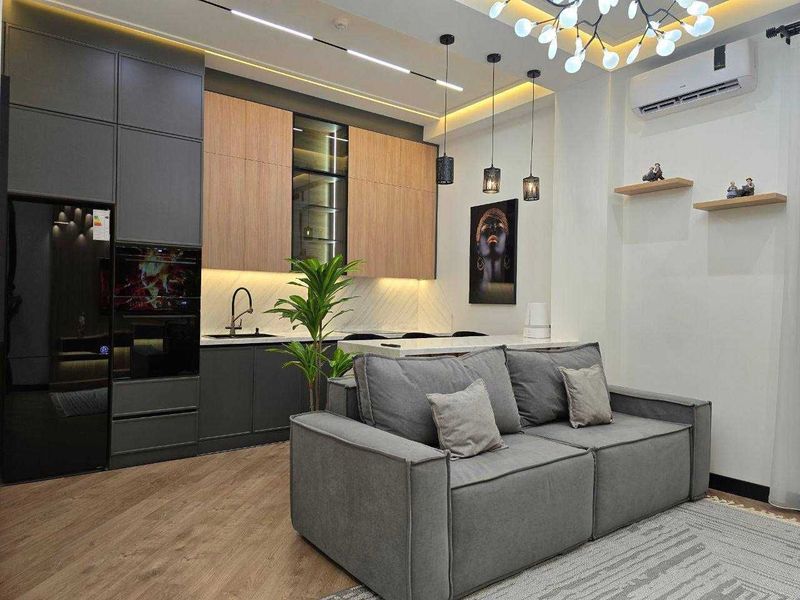 ЖК Skyline | ул. Нукус | Госпитальный | 2-комнатная | 55 м² ЖК Skyline | ул. Нукус | Госпитальный | 2-комнатная | 55 м²
