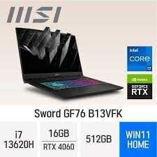 MSI Sword GF76 (17.3" IPs / i7 13620H/ RTX4060 8-GB) MSI Sword GF76 (17.3" IPs / i7 13620H/ RTX4060 8-GB)