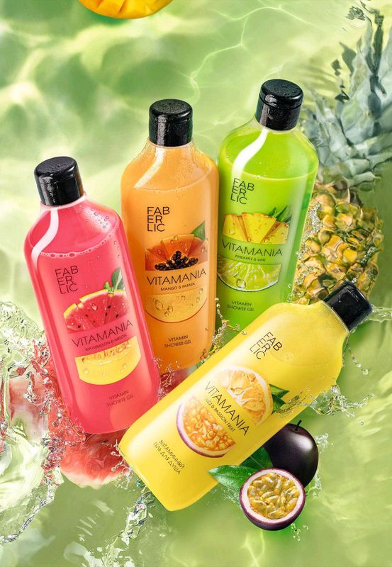 «Ananas & Laym» Vitamania vitaminli dush geli «Ananas & Laym» Vitamania vitaminli dush geli