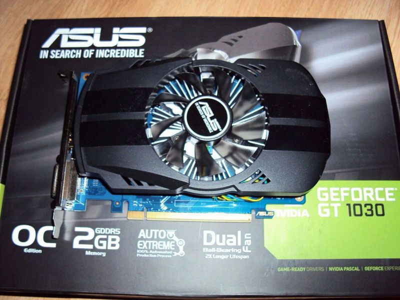 Видеокарта ASUS GT1030 2GB