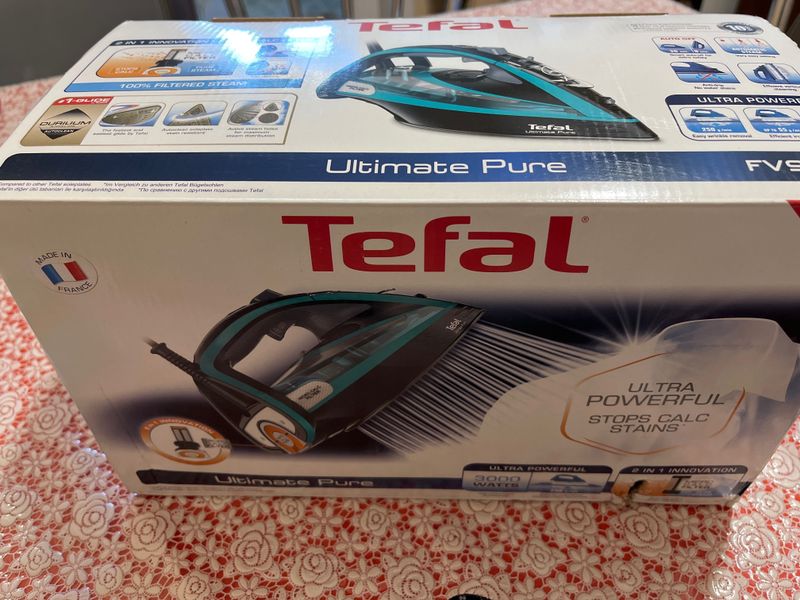 Утюг Tefal (оригинал) с функцией отпаривания, НОВЫЙ Утюг Tefal (оригинал) с функцией отпаривания, НОВЫЙ