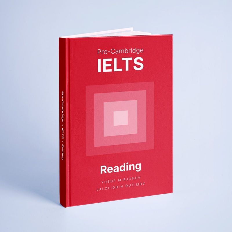 Pre-Cambridge IELTS Reading kitobi