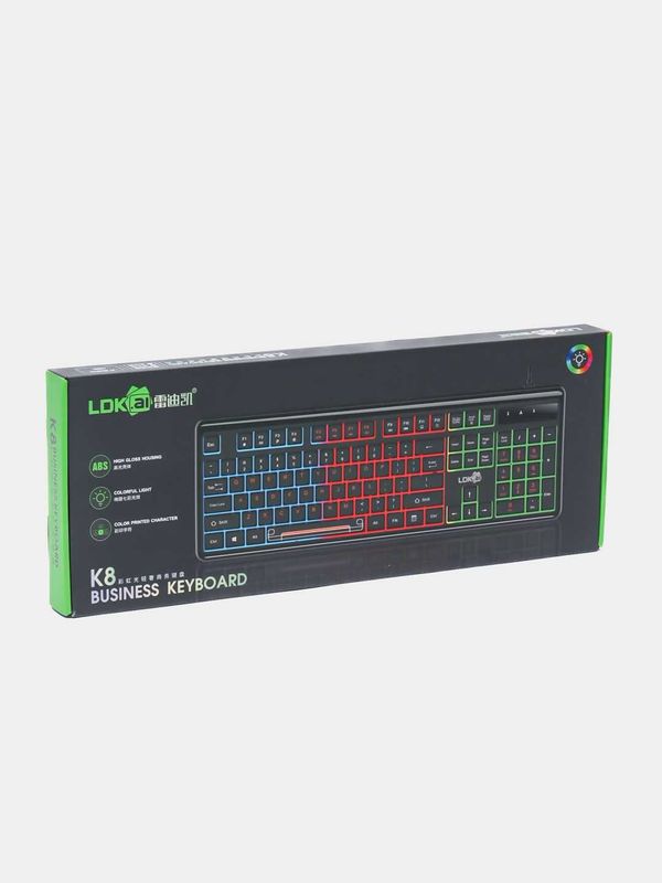 Oyin klaviaturasi RGB yoritgichli, Клавиатура игровая,с RGB подсветкой