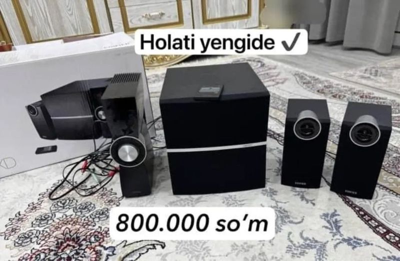 колонки Edifier фулл комплект