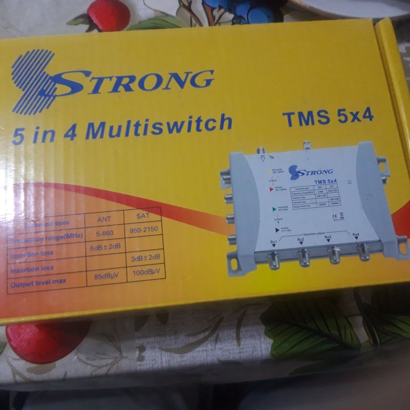 Multiswitch 5 in 4 user's manual