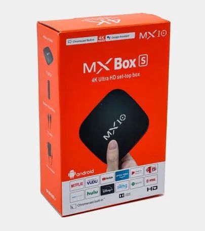 Tv box Mx Box S 1/8 2/16 xar xil variyanlari bor