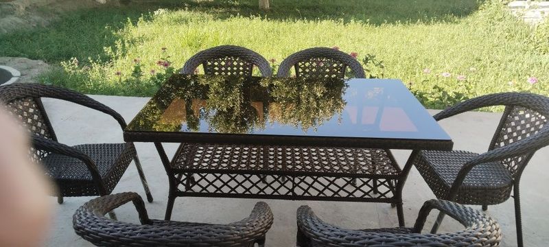 Ratan stol stullari 6 ta ligi va 8 ta ligi mavjud Ratan stol stullari 6 ta ligi va 8 ta ligi mavjud