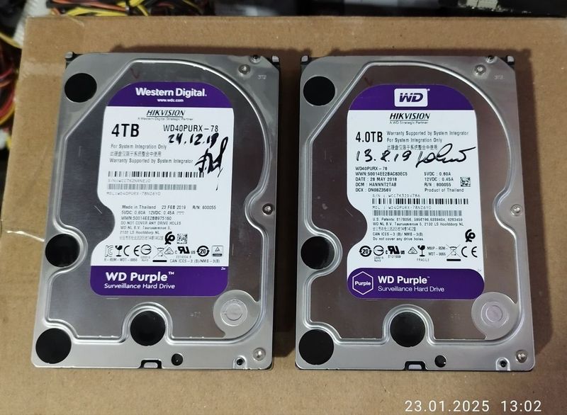 HDD WD Purple 4tb