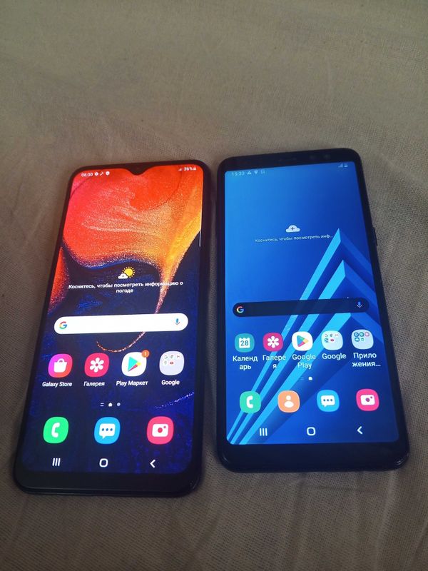 Samsung A8 32 GB Samsung A50 64 GB yahshi sastayanada Samsung A8 32 GB Samsung A50 64 GB yahshi sastayanada