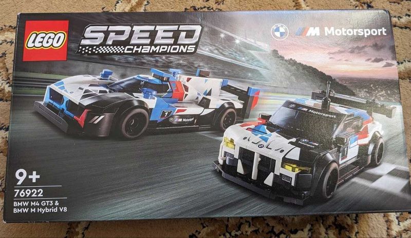 Новый Lego 76922 Speed Champions BMW M4 GT3 & BMW M Hybrid V8