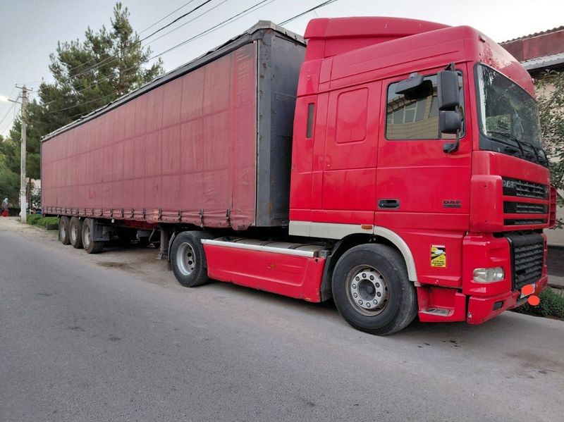 DAF XF EURO 3 + прицеп сотилади DAF XF EURO 3 + прицеп сотилади