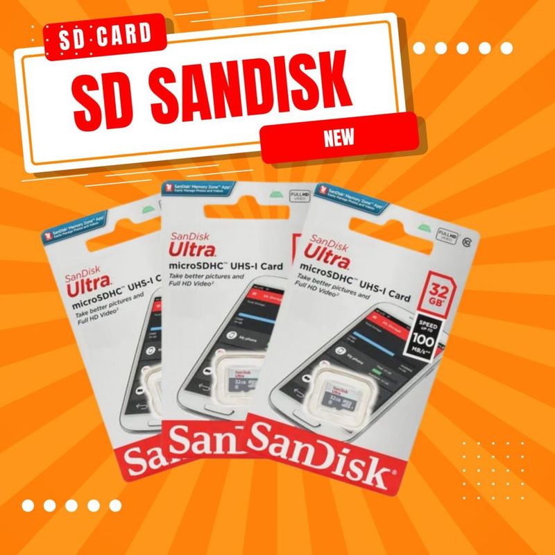 Sd Fleshka Sandisk 32,64,128,512GB Sd Fleshka Sandisk 32,64,128,512GB