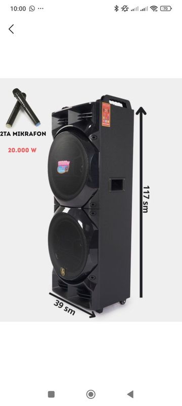 Muzkani senter 20000w bu katadan