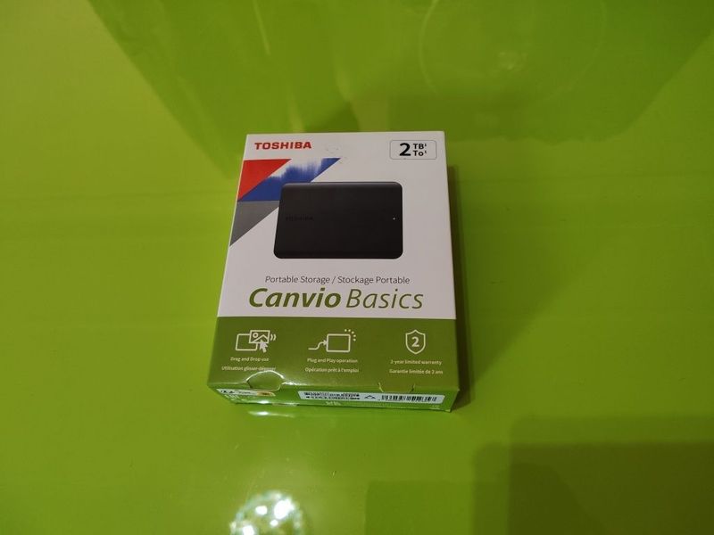 Внешний жёсткий диск Toshiba 2 TB