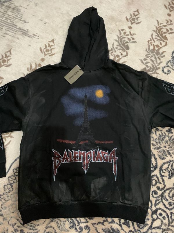Balenciaga paris moon hoodie