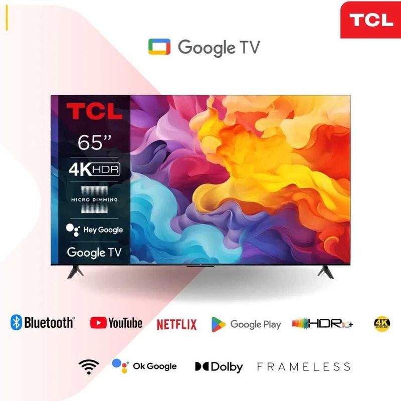 Телевизор TCL 65" V6B 4K, HDR10, Google TV, установка + доставка! Телевизор TCL 65" V6B 4K, HDR10, Google TV, установка + доставка!