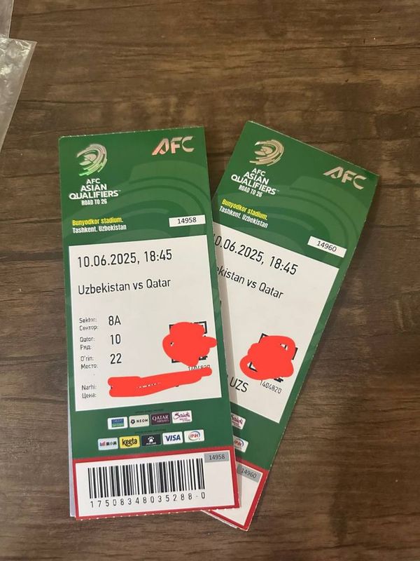 Bilet Uzbekiston vs Qatar Bilet Uzbekiston vs Qatar