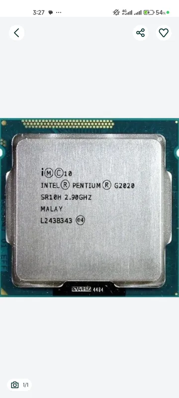 Процессор G2020 1155, доставка почтой БТС BTS есть