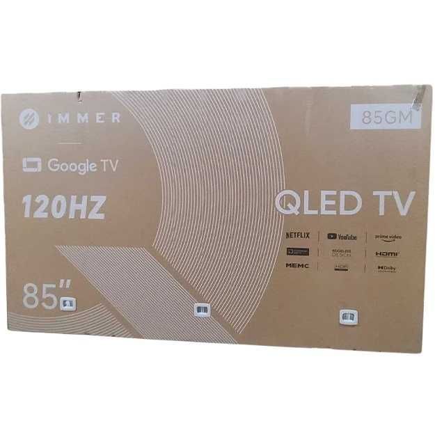 IMMER 85GM 85" QLED UHD Smart Google TV 120Hz – всего 950$!