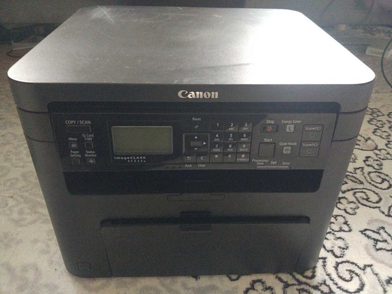 Canon MF 232 w Printer Skaner Kserx Xolati yaxshi Ishlidi