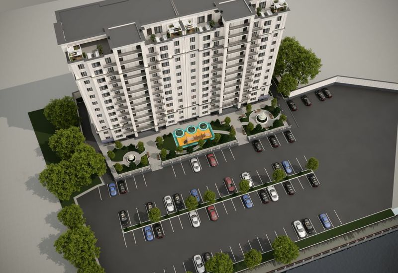 Новостройка в Кушбеги 1-комнатная квартира 52,6м², ИПОТЕКА 17%