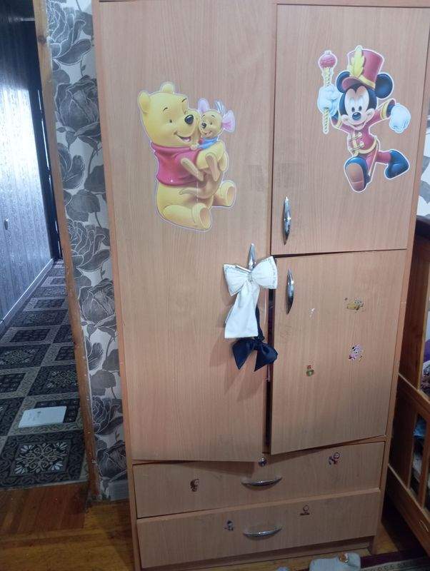 Детский шкаф и кроватка