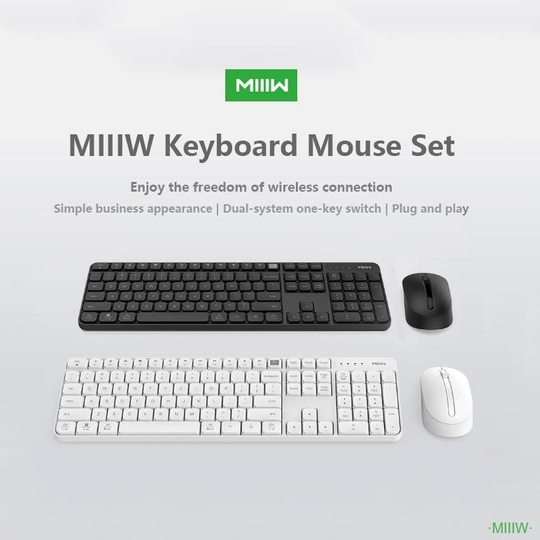 MiiW клавиатура и мышка сет MiiW клавиатура и мышка сет