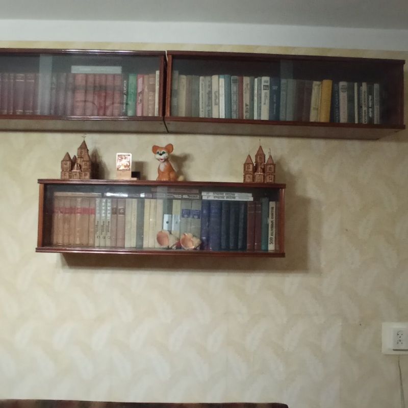 Книжные полки застекленные Книжные полки застекленные