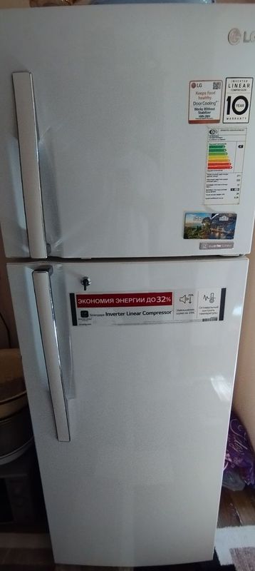 Двухкамерный холодильник LG, сделано в Кореи