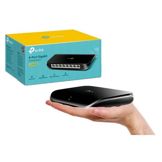 Свитч 8 портов скорость 1 гб TP-Link TL-SG1008D Свитч 8 портов скорость 1 гб TP-Link TL-SG1008D