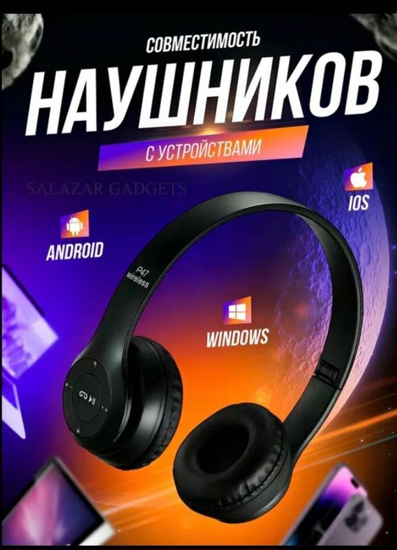 Bluetooth quloqchin P47 naushniklar Bluetooth quloqchin P47 naushniklar