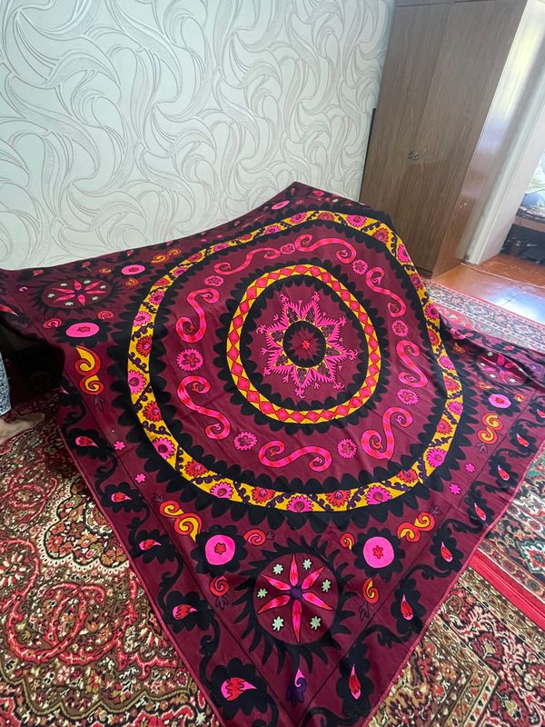 Узбекский Палак(ковёр ручной вышивки 1924 года). Узбекский Палак(ковёр ручной вышивки 1924 года).