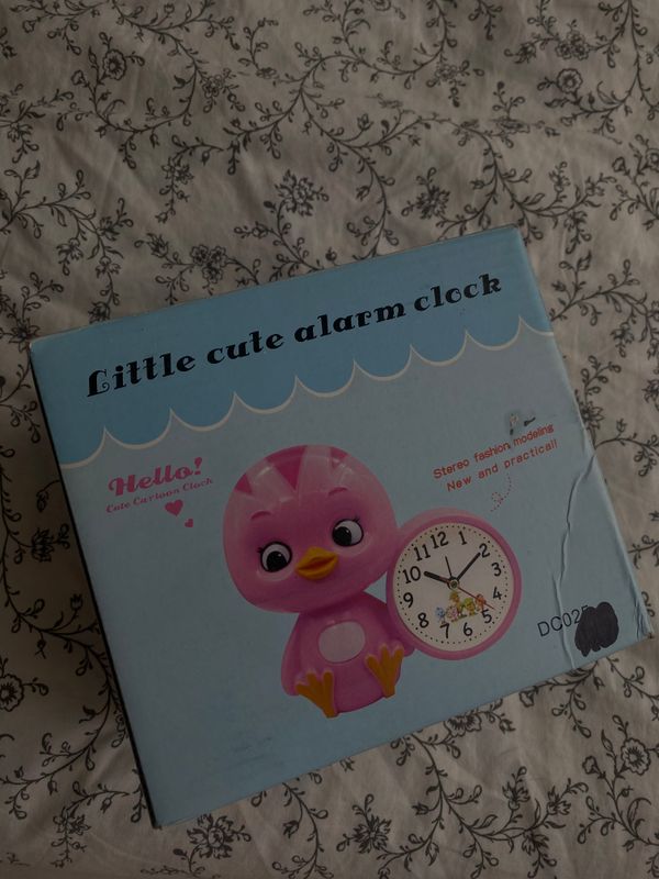 Pink alarm clock/ розовый будильник 🐣