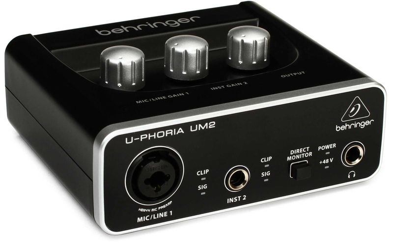 Звуковая карта Behringer U-Phoria um2