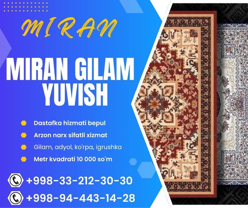 Gilam yuvish xizmati