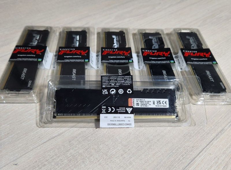 Kingston fury beast 16 gb 3200 ОЗУ / Оперативная память