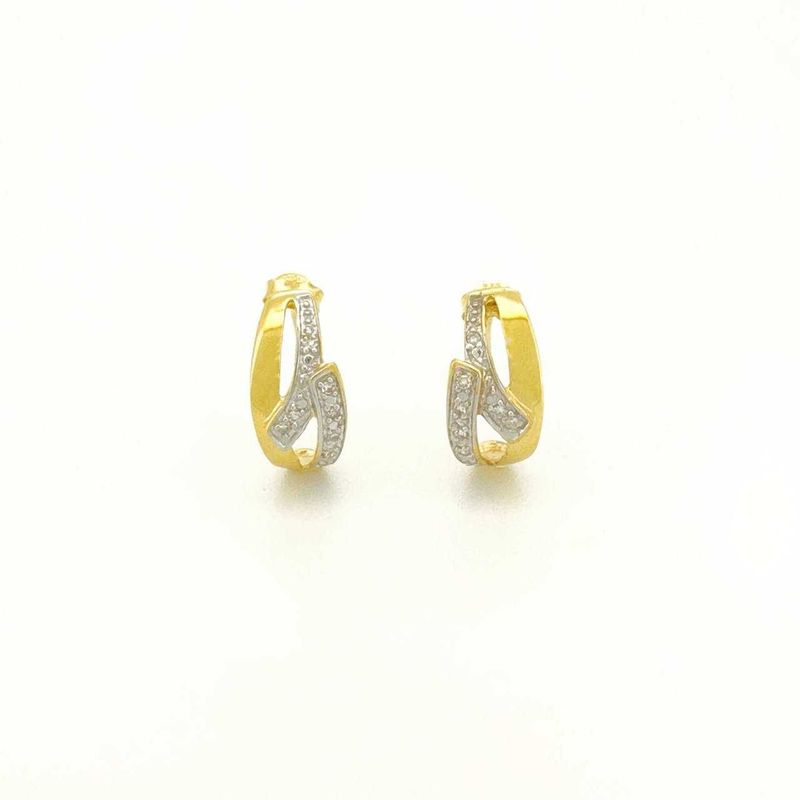 Серьги "Golden Arc" в стиле Swarovski Серьги "Golden Arc" в стиле Swarovski