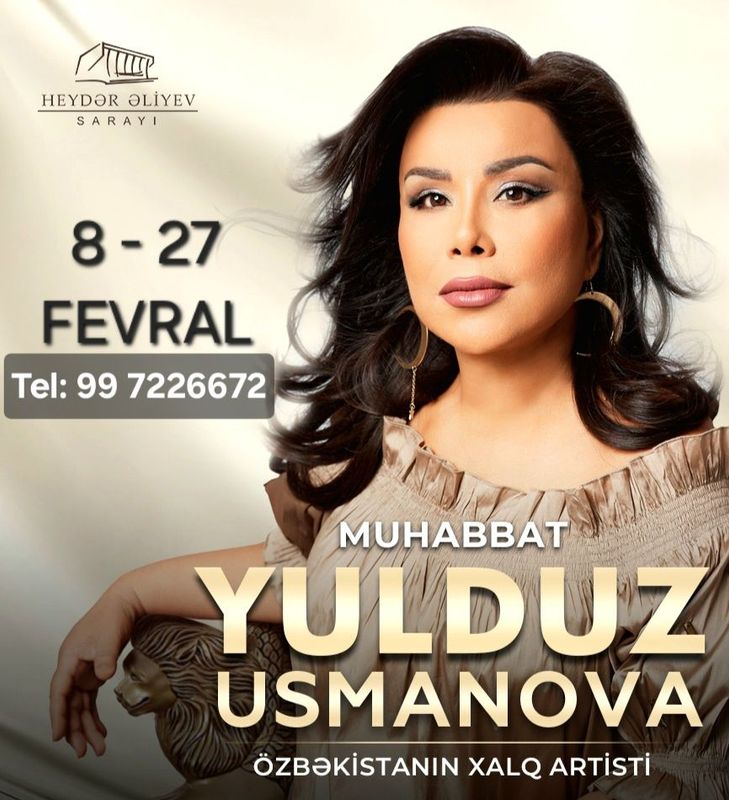 Yulduz usmonova konsert bilet