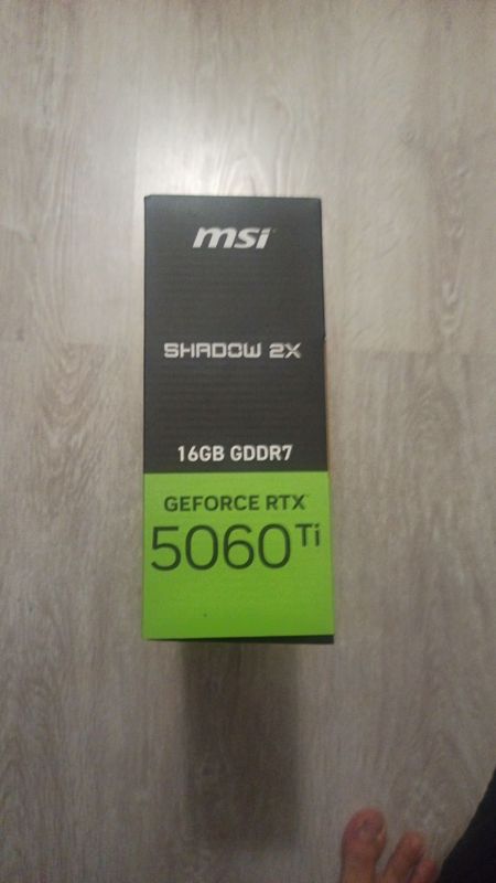 Msi GeForce GTX 5060ti shadow 2x gddr7 новый