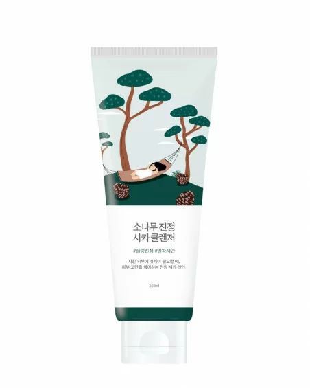 Пенка для умывания для жирной и проблемной кожи Round Lab Pine Calming Cica Cleanser Пенка для умывания для жирной и проблемной кожи Round Lab Pine Calming Cica Cleanser