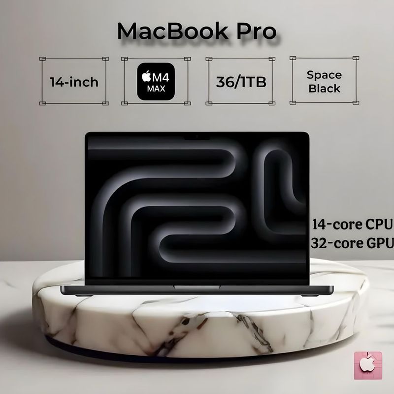 MacBook Pro 14” M4 Max | 36GB/1TB | Space Black - Максимум мощи!