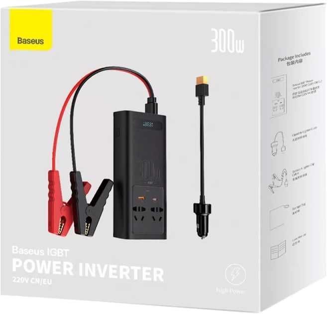 Baseus Inverter Svet ochganida piknikda juda kere narsa Baseus Inverter Svet ochganida piknikda juda kere narsa