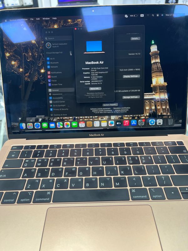 Macbook Air Corei5 2018 Macbook Air Corei5 2018