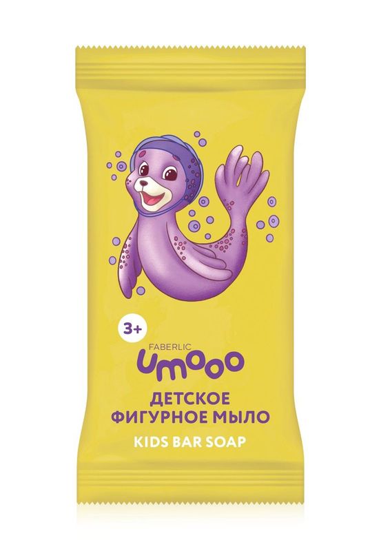 Фигурное туалетное мыло «Тюлень» Umooo 3+ Фигурное туалетное мыло «Тюлень» Umooo 3+