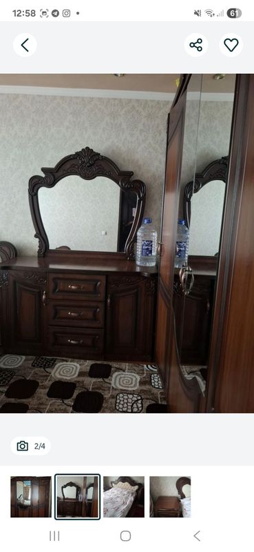 MEBEL kamplekt spalniy yotoq uchun moʻljallangan MEBEL kamplekt spalniy yotoq uchun moʻljallangan